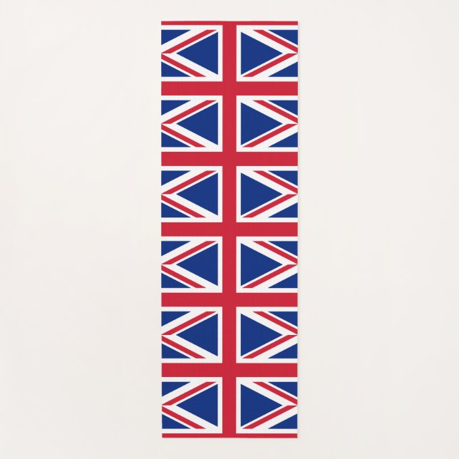 Esterilla De Yoga Unión Jack / bandera británica (Anverso)