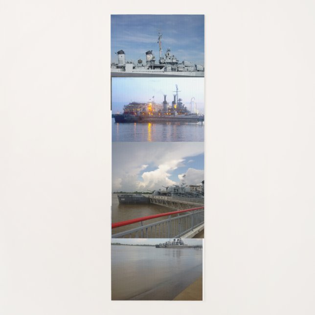 Esterilla De Yoga USS Kidd (Anverso)