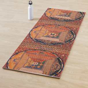 Esterilla De Yoga Vajradhatu Mandala Thangka sin Monograma