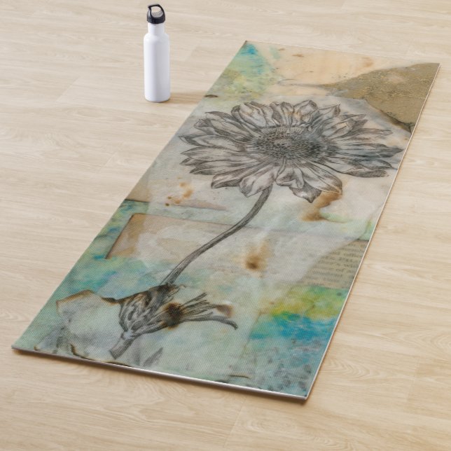 Esterilla De Yoga Vellum Floral I (In situ)