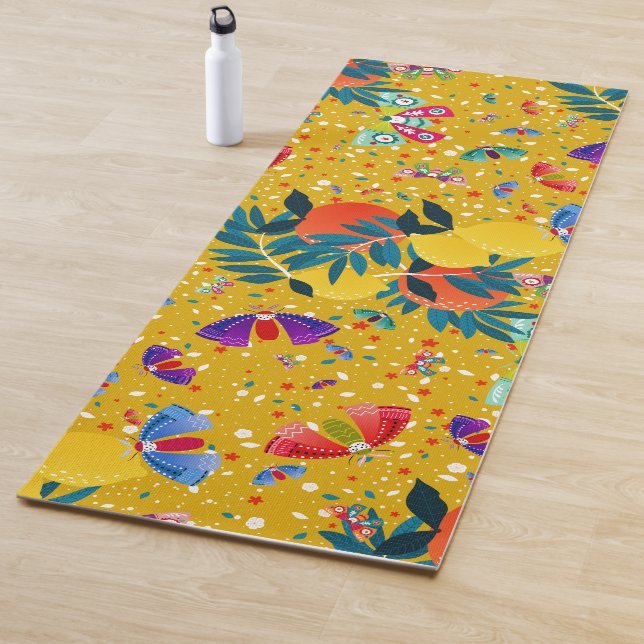 Esterilla De Yoga Verano Cítrico Natural (In situ)