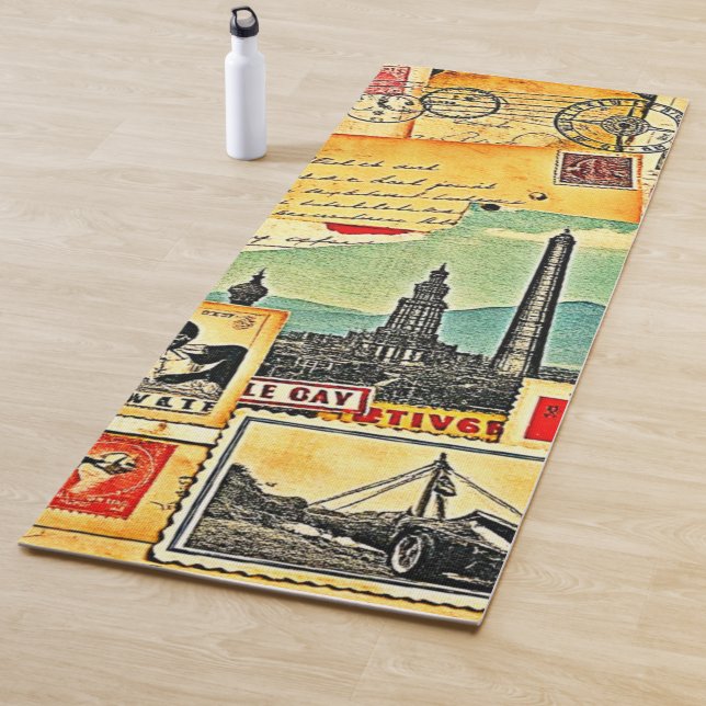 Esterilla De Yoga Viaje postal histórico (In situ)