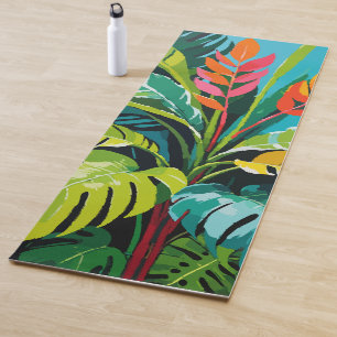 Esterilla De Yoga Vibes tropicales