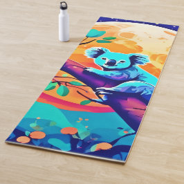 Esterilla De Yoga Vibrant Koala Moon