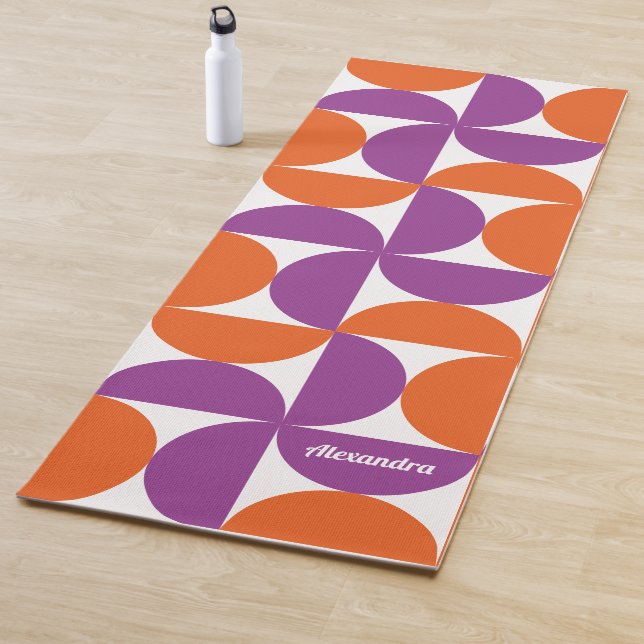 Esterilla De Yoga Vibrante Siglo Medio Moderno (In situ)