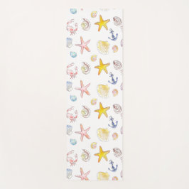 Esterilla De Yoga Vida marina y anclas