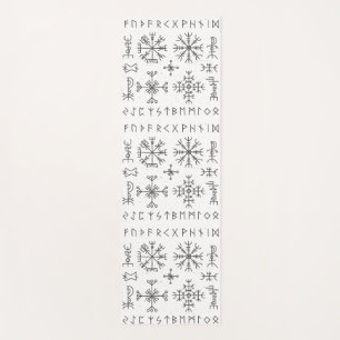 Esterilla De Yoga Viking Runes