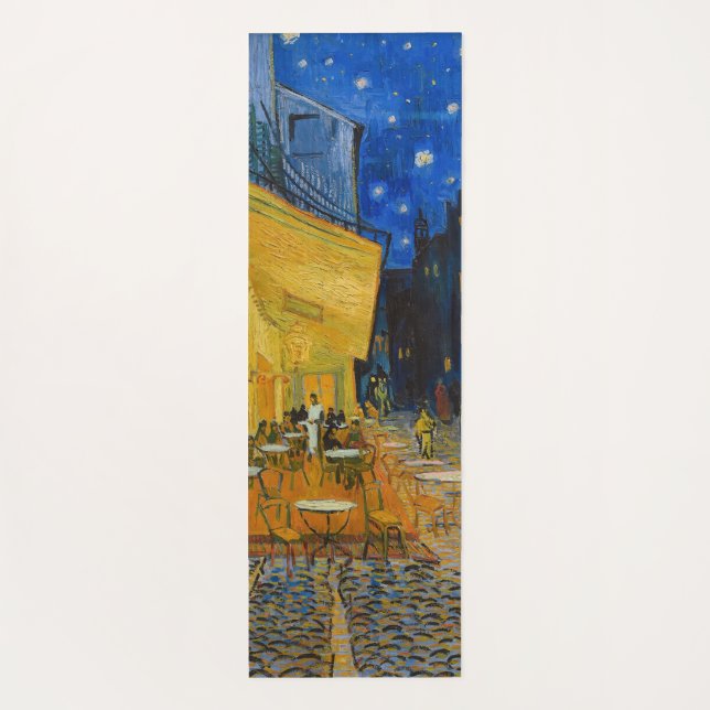 Esterilla De Yoga Vincent van Gogh - Cafe Terrace de noche (Reverso)
