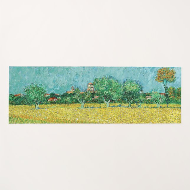 Esterilla De Yoga Vincent van Gogh - Campo con irlandeses cerca de A (Anverso (horizontal))