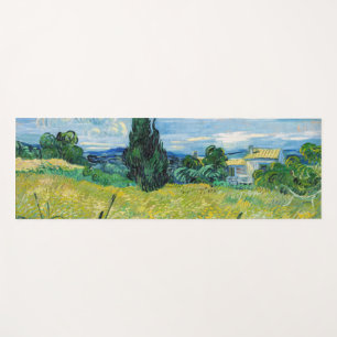 Esterilla De Yoga Vincent van Gogh - Campo de Trigo Verde con Cypres