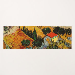 Esterilla De Yoga Vincent van Gogh - Paisaje, Casa y Payaso