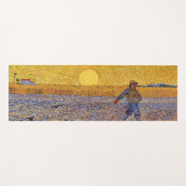 Esterilla De Yoga Vincent van Gogh - Sower with Setting Sun (Anverso (horizontal))