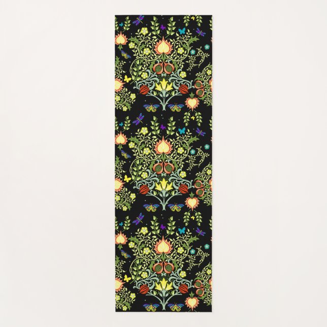 Esterilla De Yoga Vintage William Morris Persian (Anverso)