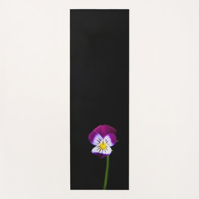 Esterilla De Yoga Violet Flower ymcna (Anverso)