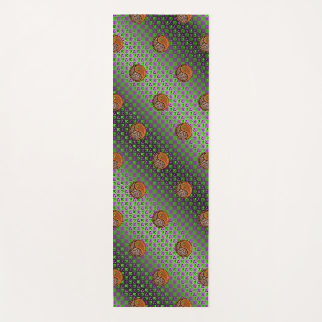 Esterilla De Yoga Virgo & Wood Boar (Anverso)