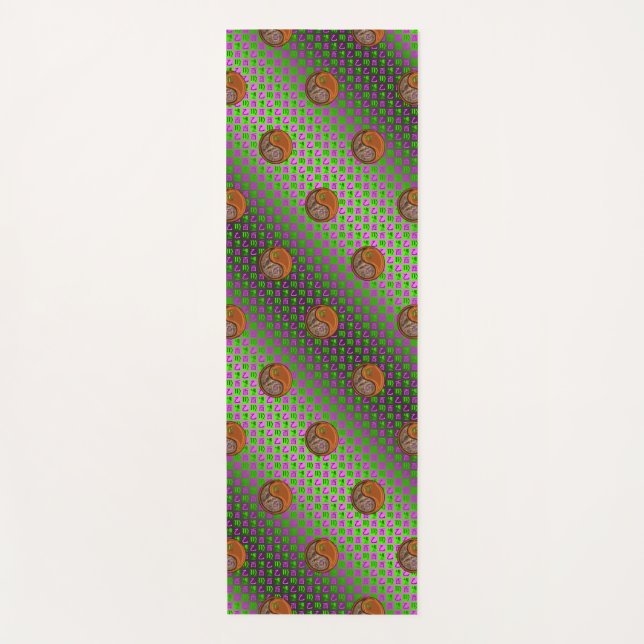 Esterilla De Yoga Virgo & Wood Rooster (Anverso)