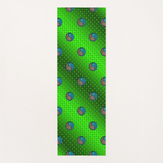 Esterilla De Yoga Virgo y cabra acuática (Anverso)