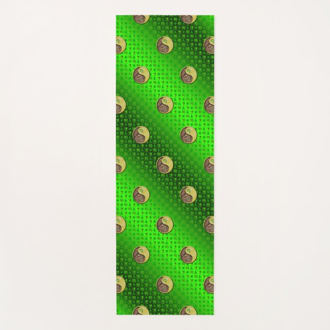 Esterilla De Yoga Virgo y cabra Metalizado (Anverso)