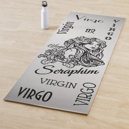 Esterilla De Yoga Virgo Zodiac Silver personalizado