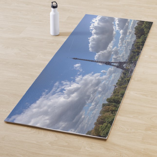 Esterilla De Yoga Vista panorámica de la torre Eiffel desde Trocader (In situ)