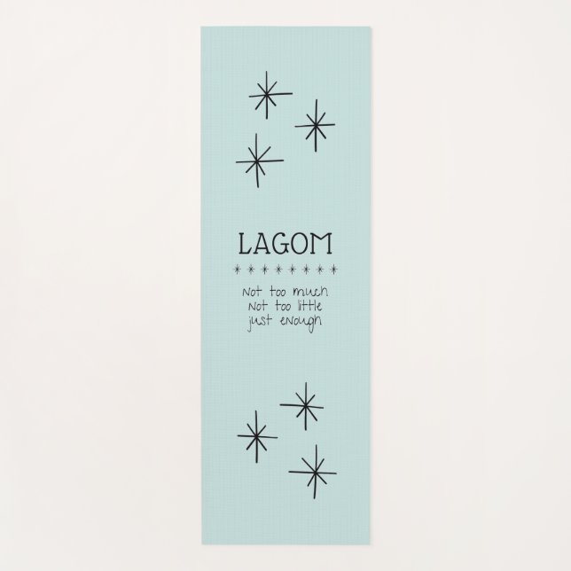 Esterilla De Yoga Vive Lagom (Anverso)