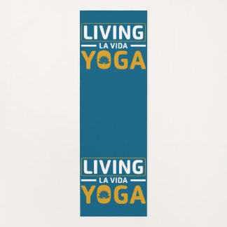 Esterilla De Yoga Viviendo la Vida Yoga Inspirador para Yoguis