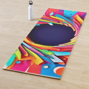 Esterilla De Yoga Vórtice del arte de la Vitalidad