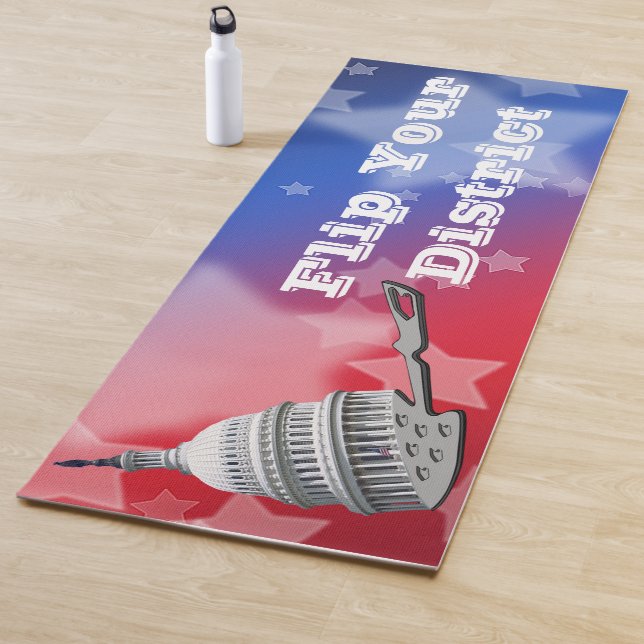 Esterilla De Yoga Votar por su distrito 2026 (In situ)