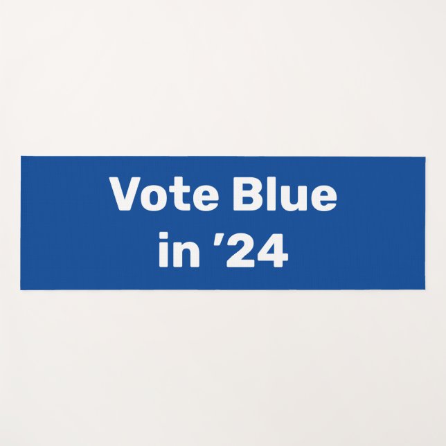 Esterilla De Yoga Voto azul en 2024 (Anverso (horizontal))