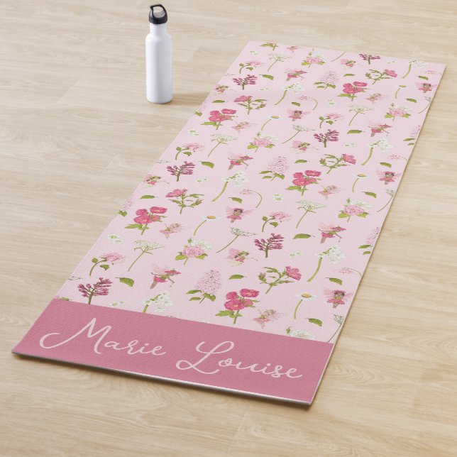 Esterilla De Yoga Watercolor Flower Fairy Kids (In situ)