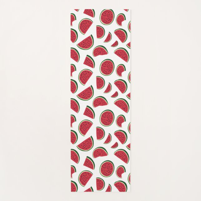Esterilla De Yoga Watermelon Slice Summer Pattern (Anverso)