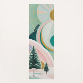 Esterilla De Yoga Whimsical Winter Dreamscape