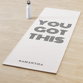 Esterilla De Yoga White Personalizado TIENES ESTE MOTIVO