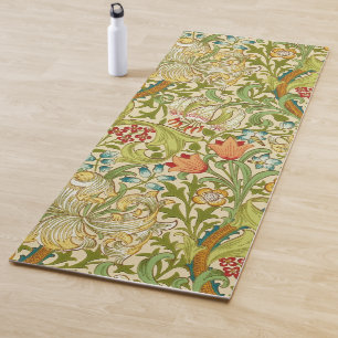 Esterilla De Yoga William Morris Golden Lily Vintage Pre-Raphaelite