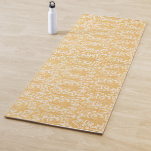 Esterilla De Yoga William Morris Sauce Willow & Gold Lujo Damask