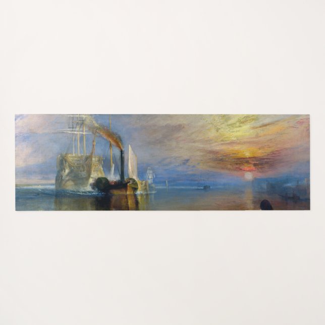 Esterilla De Yoga William Turner - El temerario de la lucha (Reverso (horizontal))