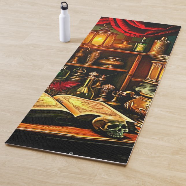 Esterilla De Yoga Witch's Altar Mystical Night Brew Design (In situ)