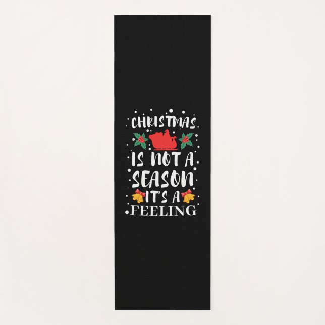 Esterilla De Yoga Xmas Christmas Is Not A Season (Anverso)