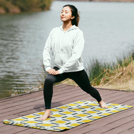 Esterilla De Yoga Yellow Checkered