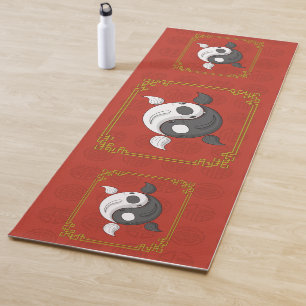 Esterilla De Yoga Yin y Yang la yoga Koi