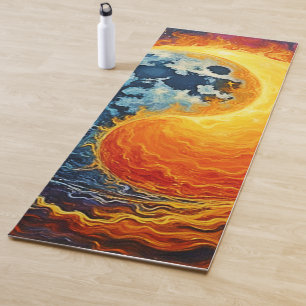 Esterilla De Yoga Yin Yang Art Celestial