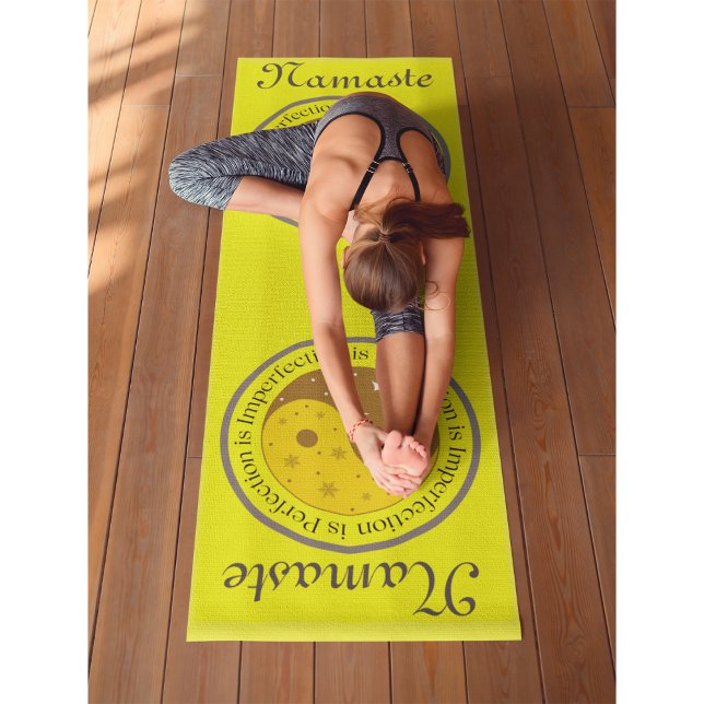 Esterilla De Yoga Yin Yang Lemon Workout, Pilates y (Yin Yang Lemon Workout, Pilates and Yoga Mat)