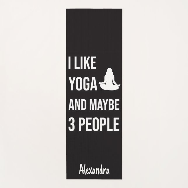 Esterilla De Yoga Yoga Gag Gifts Funny Yogi For Her Women Novelty (Anverso)