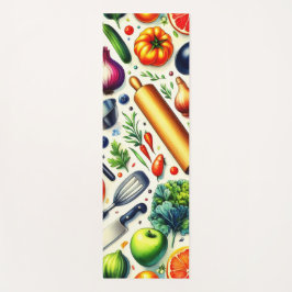 Esterilla De Yoga Yoga in the kitchen.