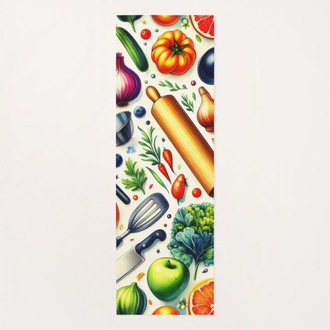 Esterilla De Yoga Yoga in the kitchen. (Anverso)