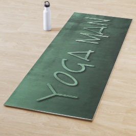 Esterilla De Yoga Yoga Man Green