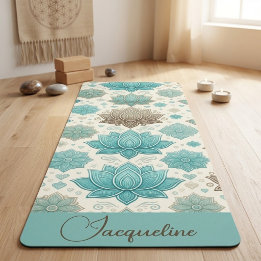 Esterilla De Yoga Yoga Meditación Mindfulness Loto Sagrado Espiritua