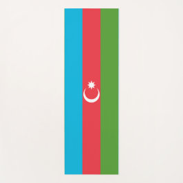 Esterilla De Yoga Yoga patriótico compite con bandera de Azerbaiyán