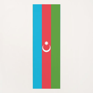 Esterilla De Yoga Yoga patriótico compite con bandera de Azerbaiyán