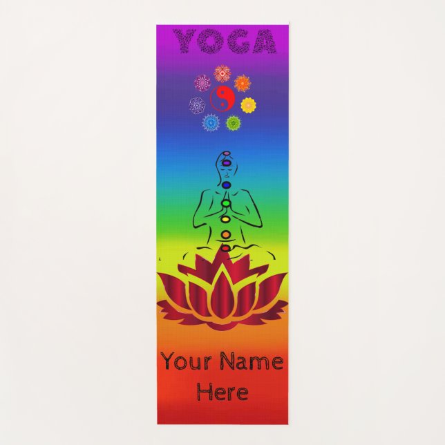Esterilla De Yoga Yoga Pose (Anverso)